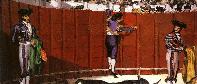 Edouard Manet The Bullfight Spain oil painting art